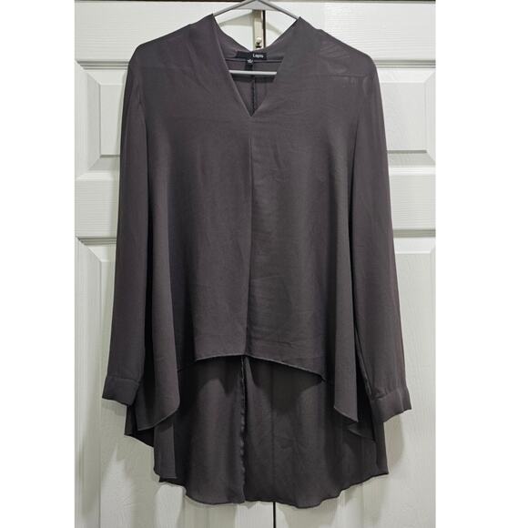 Lapis Blouse Size Small Gray - Picture 1 of 3